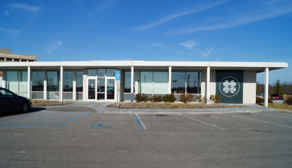 exterior view of keene financial branch